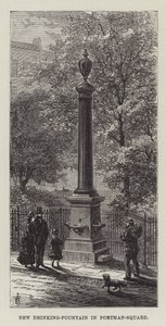 Nouvelle fontaine à boire à Portman-Square